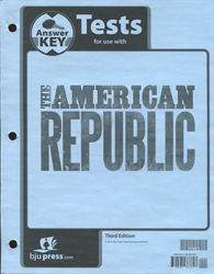 American Republic - Tests Answer Key (really old)