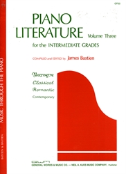 Piano Literature - Volume 3