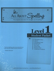 All About Spelling Level 1 - Student Materials Packet (old)