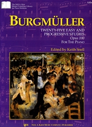 Burgmuller - Twenty Five Easy & Progressive Studies