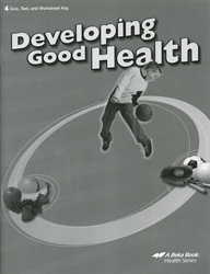 Developing Good Health - Test/Quiz Key (old)