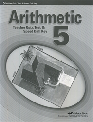 Arithmetic 5 - Tests/Speed Drills Key