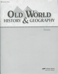 Old World History & Geography - Test Book