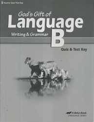 God's Gift of Language B - Test Key