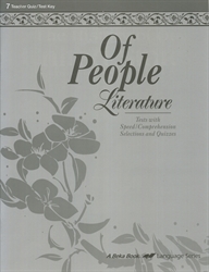 Of People - Test/Quiz Key