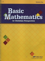 Basic Mathematics - Solution Key (old)