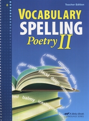 Vocabulary, Spelling, Poetry II - Teacher Edition (old)