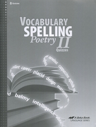 Vocabulary, Spelling, Poetry II - Quiz Book (old)