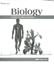 Biology: God's Living Creation - Test Book (really old)