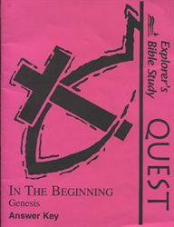 Quest: In the Beginning - Answer Key
