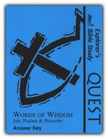 Quest: Words of Wisdom - Answer Key