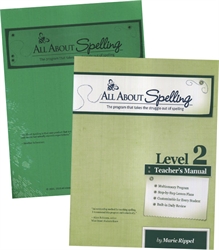 All About Spelling Level 2 - Teacher's Manual & Student Materials Packet (old)