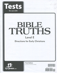 Bible Truths Level E - Tests