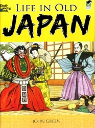 Life in Old Japan - Coloring Book
