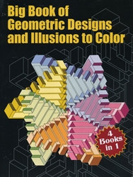 Big Book of Geometric Designs and Illusions to Color