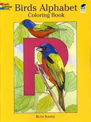 Birds Alphabet - Coloring Book
