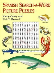 Spanish Search-a-Word Picture Puzzles