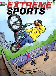 Extreme Sports - Coloring Book