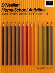 D'Nealian Home/School Activities Manuscript Practice for Grades 1-3