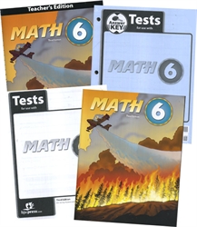 BJU Math 6 - Home School Kit (old)