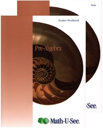 Math-U-See Pre-Algebra - Student Pack