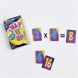 Snap It Up! Card Games—Math: Multiplication