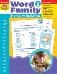 Word Family Stories and Activities, Level A