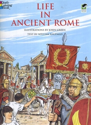 Life in Ancient Rome - Coloring Book