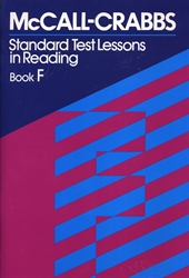 McCall-Crabbs Standard Test Lessons Reading Book F