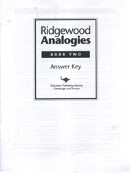 Ridgewood Analogies 2 - Guide