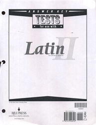 Latin II - Test Answer Key