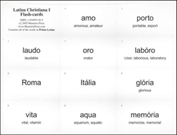 Latina Christiana Book I - Flashcards (old)