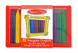 Triangular Crayon Set (12 pieces)
