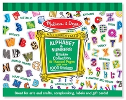 Sticker Collection: Alphabet & Numbers