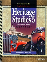 Heritage Studies 5 - Worktext Teacher Edition (old)