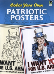 Color Your Own Patriotic Posters