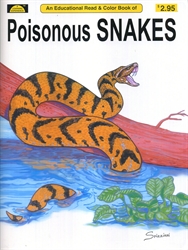 Poisonous Snakes - Coloring Book