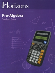 Horizons Pre-Algebra - Student Book
