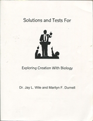 Exploring Creation With Biology - Solutions and Tests (really old)