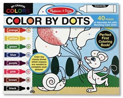 Color By Dots Coloring Pad