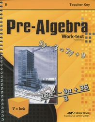 Pre-Algebra - Teacher Key (old)