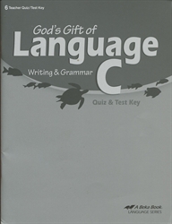 God's Gift of Language C - Test Key