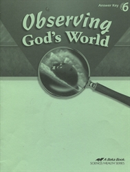 Observing God's World - Answer Key