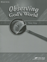 Observing God's World - Test Key