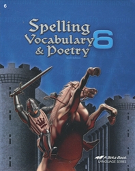 Spelling, Vocabulary, Poetry 6 - Workbook