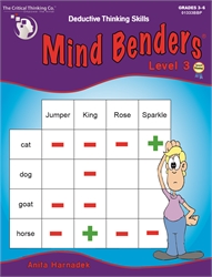 Mind Benders Book 3 (Deductive Thinking Skills)