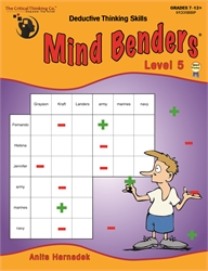 Mind Benders Book 5 (Deductive Thinking Skills)