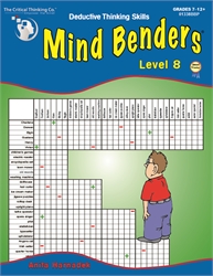 Mind Benders Book 8 (Deductive Thinking Skills)