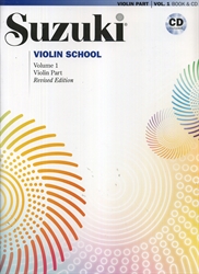 Suzuki Violin School: Violin Part Volume 1 with CD