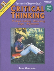 Critical Thinking Book One - Teacher Manual